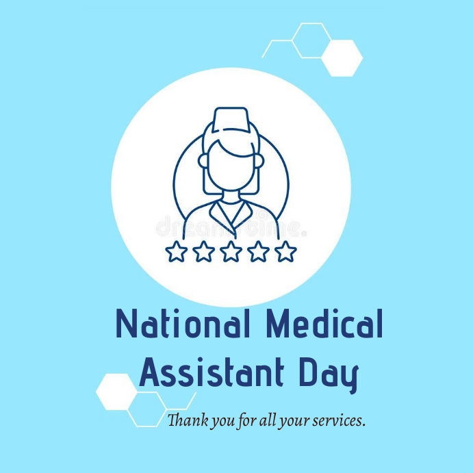 national medical assistant day Instagram Post template