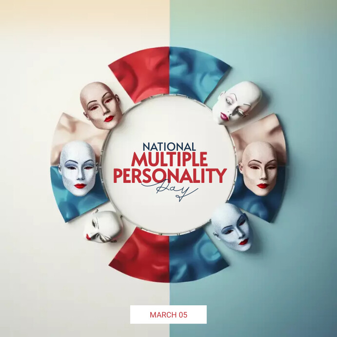 Copy of National Multiple Personality Day Template | PosterMyWall