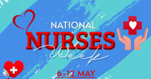 Blauw Nurses Week Celebration Facebook Event Cover Template