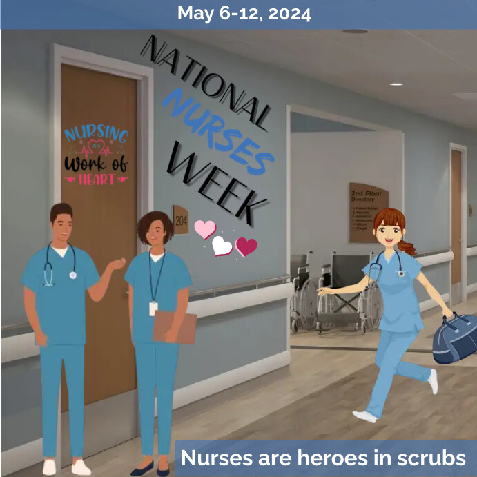 National Nurses Week Template | PosterMyWall