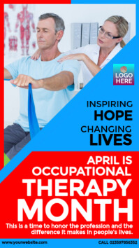National Occupational Therapy Month Instagram Story template