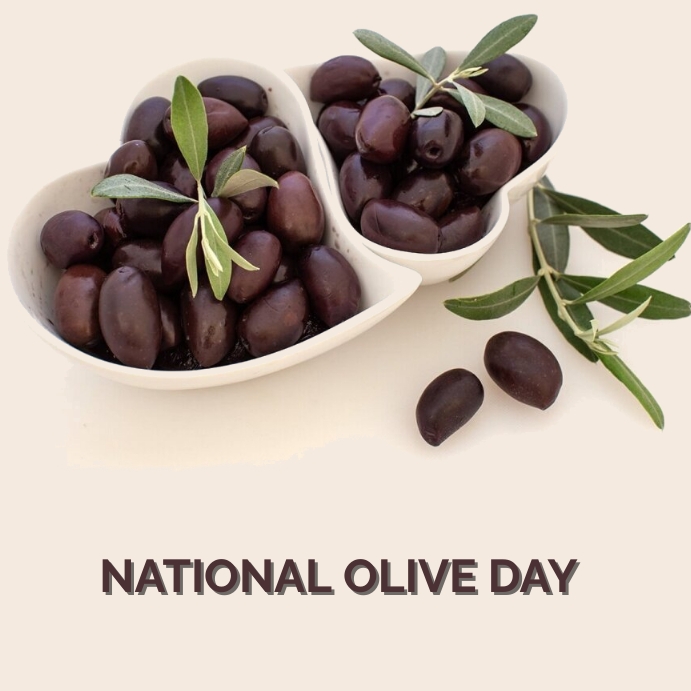 NATIONAL OLIVE DAY Template PosterMyWall