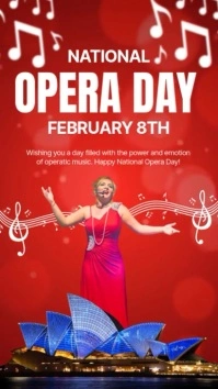 National Operal Day Instagram Story template
