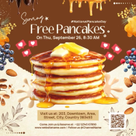 National Pancake Day Post Template