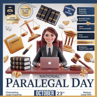 National Paralegal Day Instagram Post template