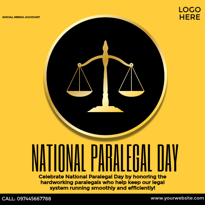 When Is Paralegal Day 2025 India Melly Sonnnie