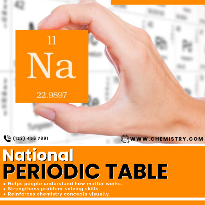 Periodic Table Instagram Ad Template | PosterMyWall