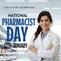 National Pharmacist Day Instagram Post template