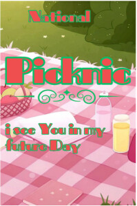 National pick nick day Poster template