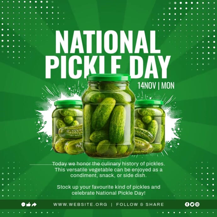 National Pickle Day national-pickle-day