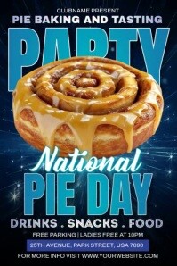 Pie Day Ads Template | PosterMyWall