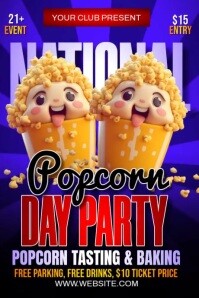 National Popcorn Day Ads Template | PosterMyWall