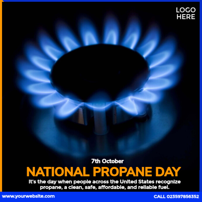Copy of National Propane Day | PosterMyWall