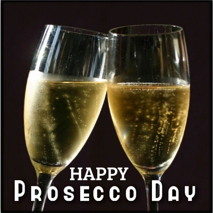 Copy of National Prosecco Day flyer template PosterMyWall