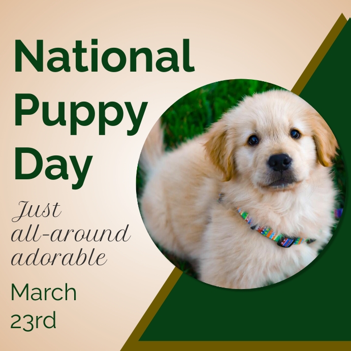 National Puppy Day 2025
