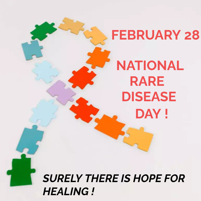 National rare disease day Pos Instagram template