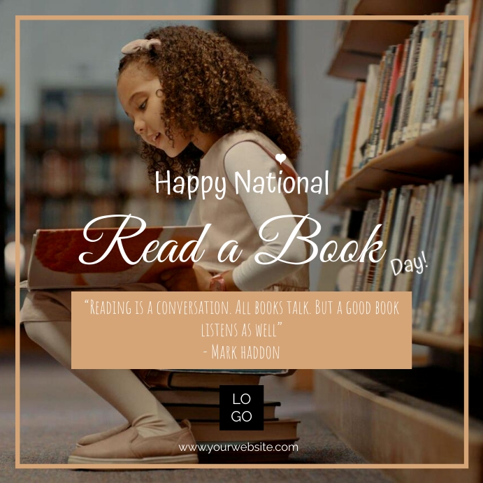 Copy of National reading day | PosterMyWall