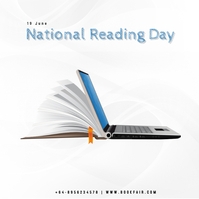 National Reading Day Template | PosterMyWall