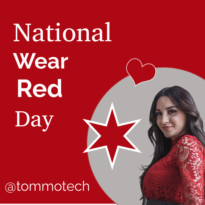 National Red Day Template PosterMyWall