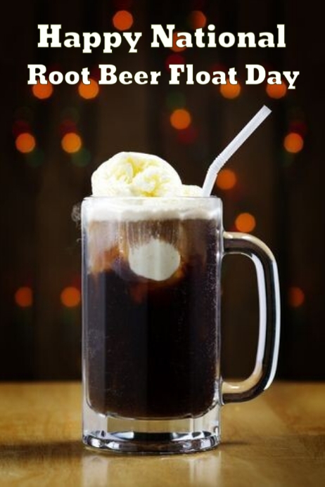 National Root Beer Float Day template design | PosterMyWall