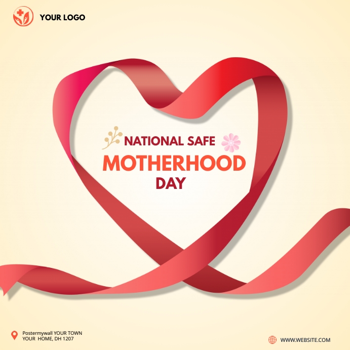 Copy of National Safe Motherhood Day PosterMyWall