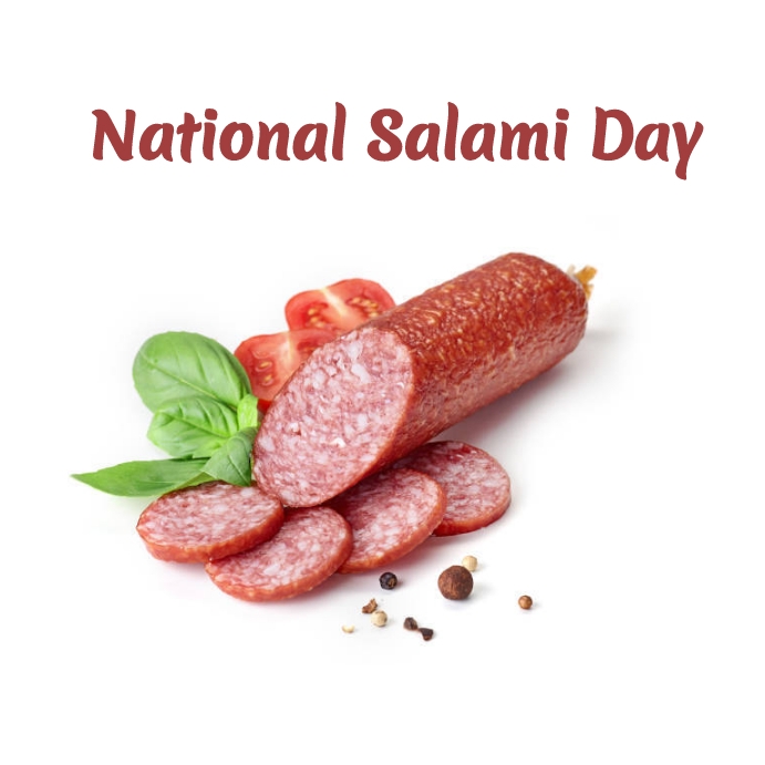 Copy of national salami day PosterMyWall