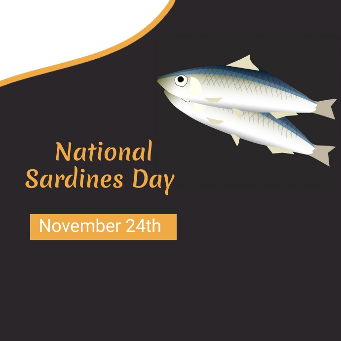 national sardines day Template PosterMyWall