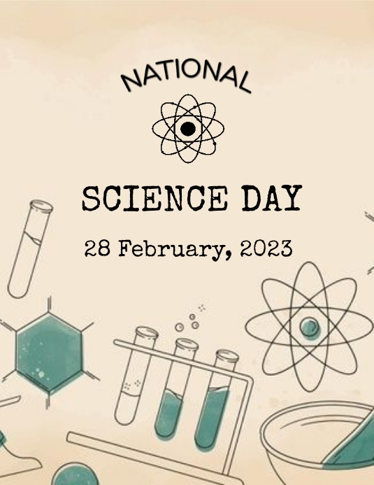National Science Day Template | PosterMyWall