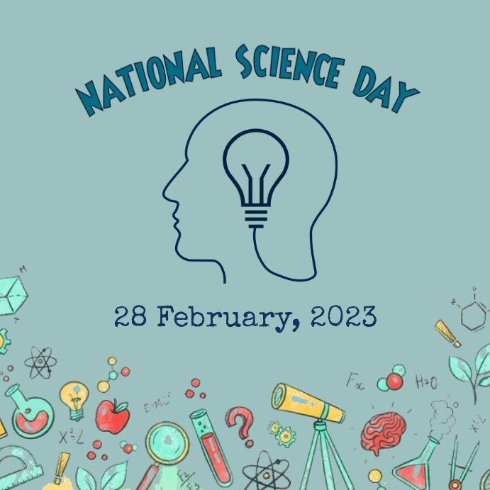 National Science Day Template | PosterMyWall