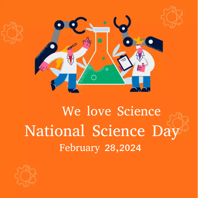 Science Day Card Plantilla de National Science day/ Online greeting cards | PosterMyWall