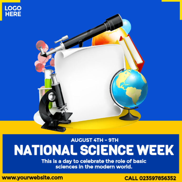 National Science Week Iphosti le-Instagram template