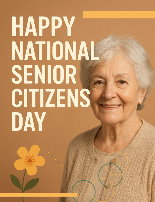 Senior Day Graphics National Senior Citizens Day Template | PosterMyWall