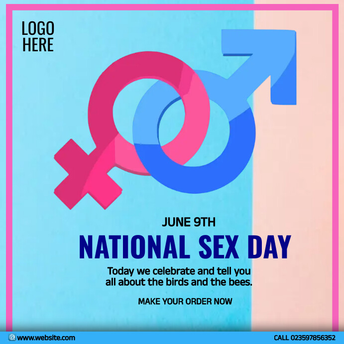 National Sex Day Templat PosterMyWall national-sex-day-templat-postermywall