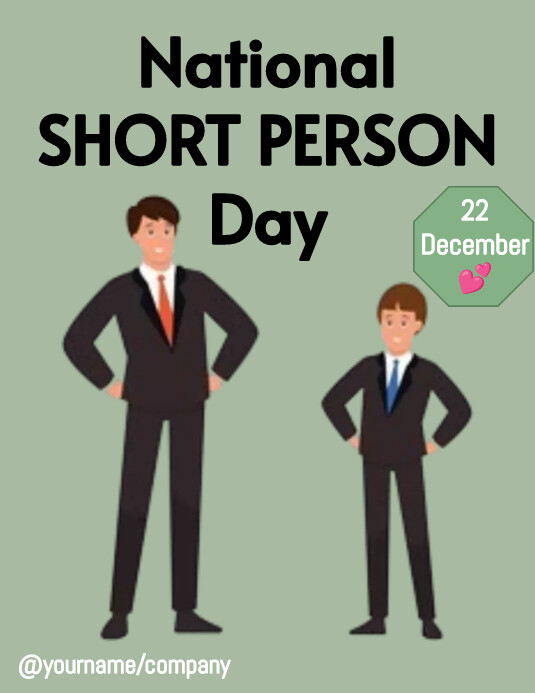 National Short Person Day 2025