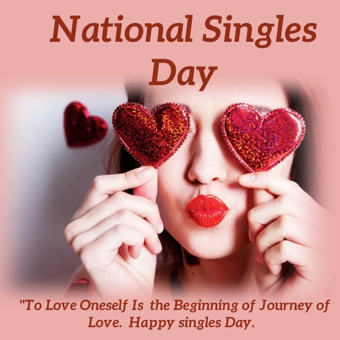 national singles day Template PosterMyWall