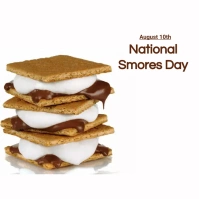 national smores day Instagram Post template