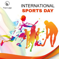 National Sports Day social media post Template | PosterMyWall