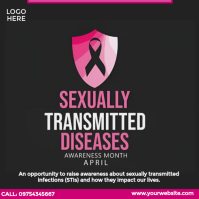 National STD Awareness Month template