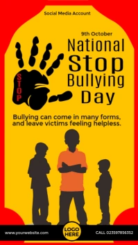National Stop Bullying Day Instagram Story template