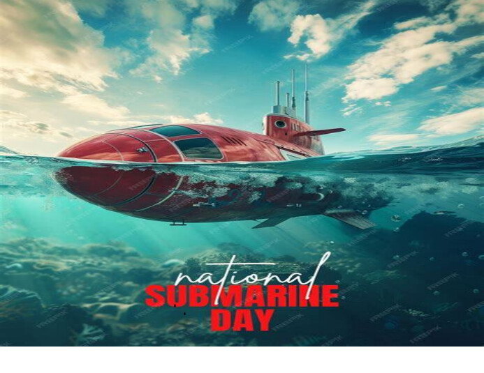 National submarine day Flyer (US Letter) template