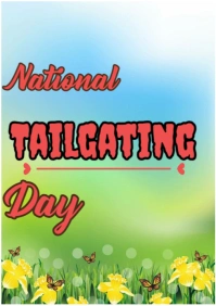 National tailgating day3 A4 template