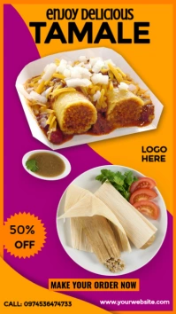 National Tamale Day Design template