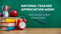 national teacher appreciation week Presentation (16:9) template