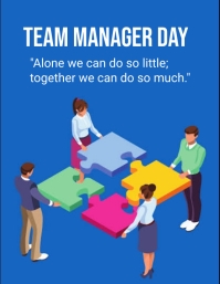 Manager Day 16,370+ national team manager day Customizable Design Templates ...