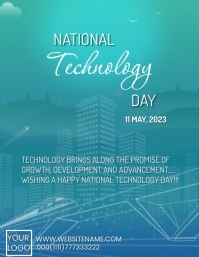Technlogy Week Invation 66+ Free Templates for 'National technology day template' | PosterMyWall