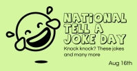 National Tell a Joke Day Imagem partilhada do Facebook template