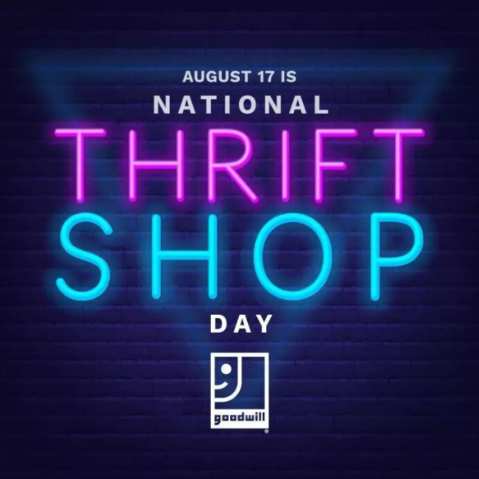 Store Theme Day National Thrift Shop Day Template | PosterMyWall