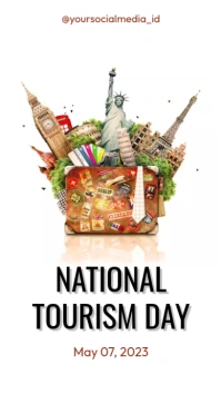 national tourism day template Instagram Story