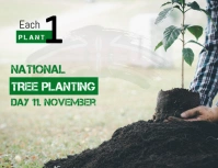National Tree Planting Day Flyer (US Letter) template