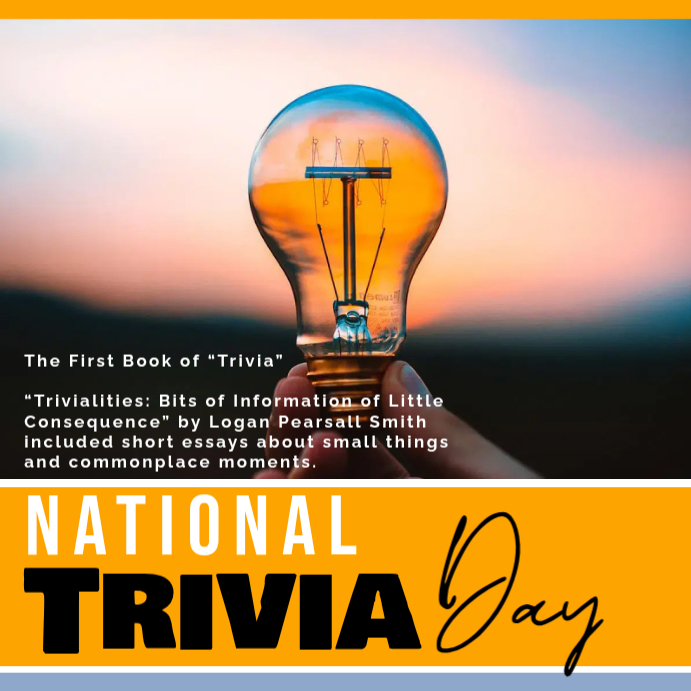 National Trivia Day Template | PosterMyWall